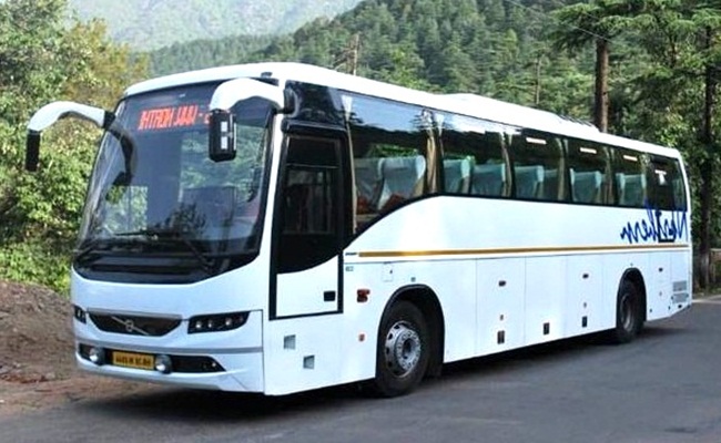 42 Seater Volvo Bus Hire Delhi 42 Seater Volvo Coach On Rent Volvo